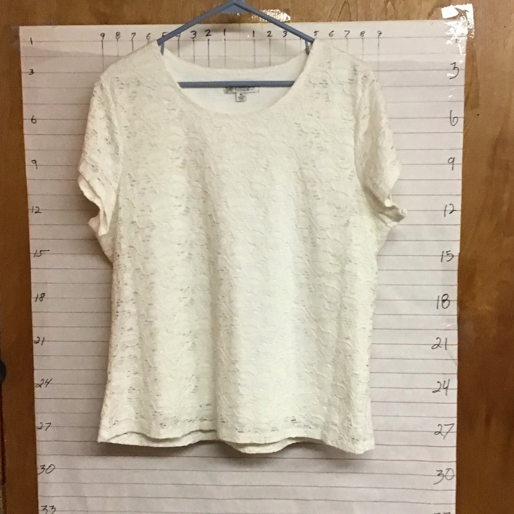 COLDWATER CREEK   XL white